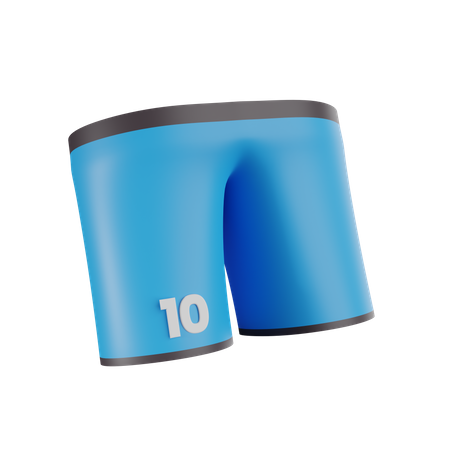 Football Short  3D Icon