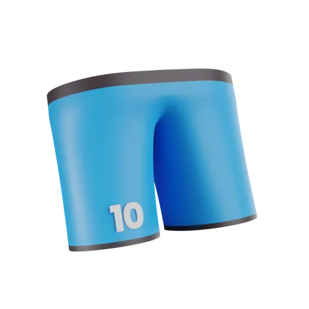 Football Short  3D Icon