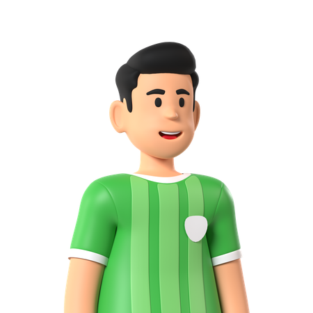 Football Soccer  3D Icon