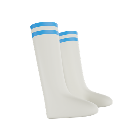 Football Socks  3D Icon
