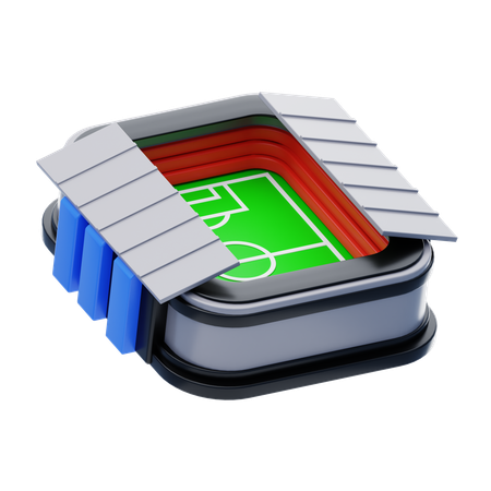 축구 경기장  3D Icon