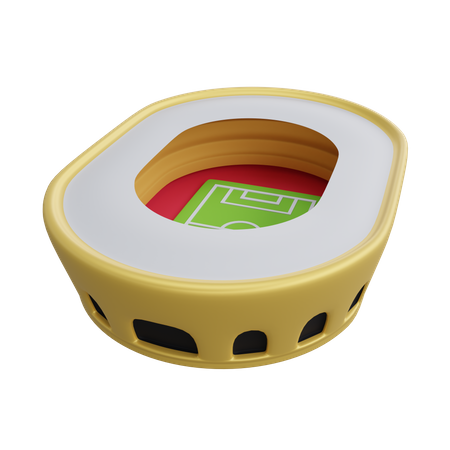 Football Stadium  3D Icon