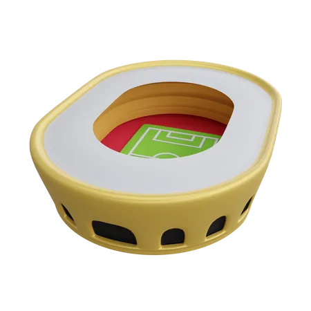 Football Stadium  3D Icon