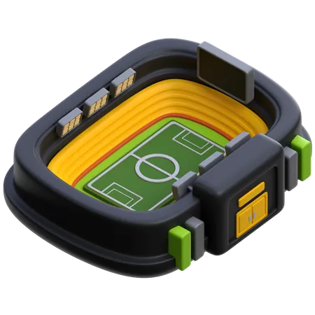 Football Stadium  3D Icon