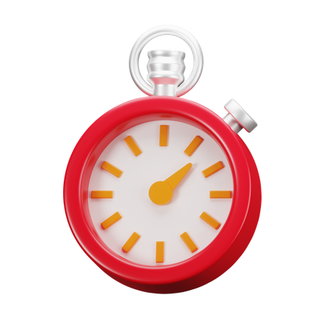 Football stopwatch  3D Icon