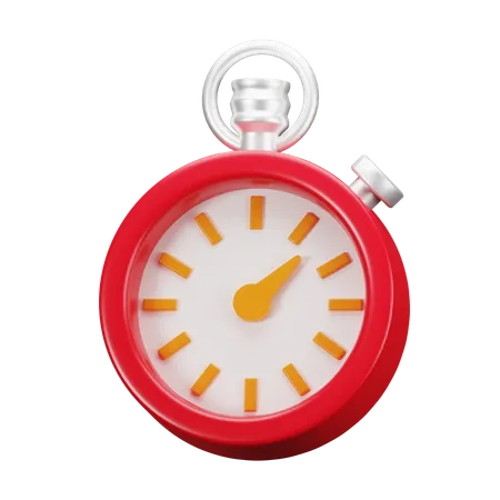 Football stopwatch  3D Icon