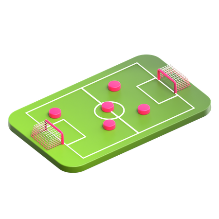 Football Strategy  3D Icon