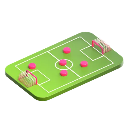 Football Strategy  3D Icon