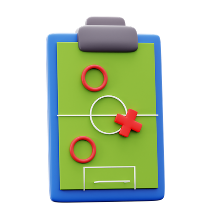 Football Strategy  3D Icon
