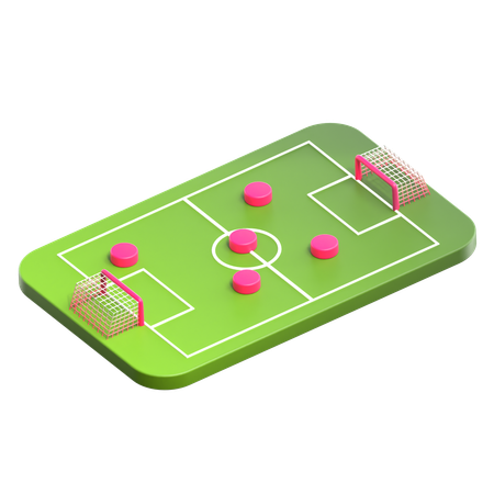 Football Strategy  3D Icon