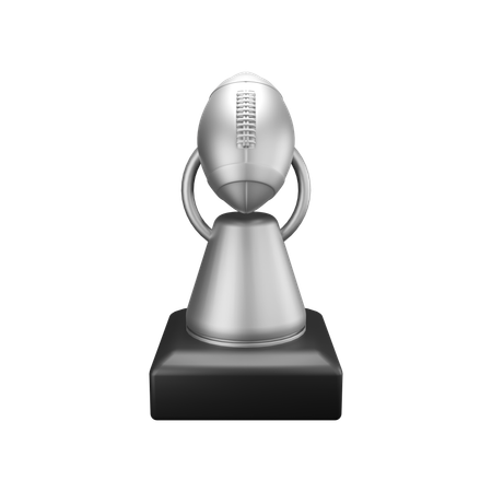 Football Trophy  3D Icon