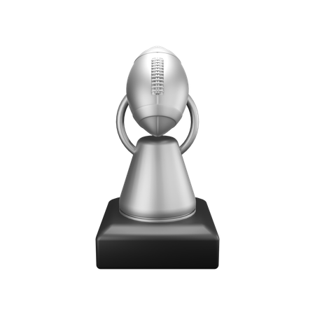 Football Trophy  3D Icon