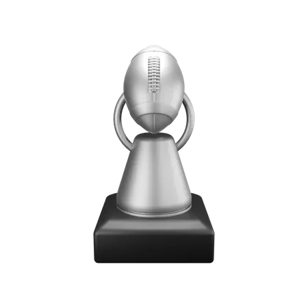 Football Trophy  3D Icon