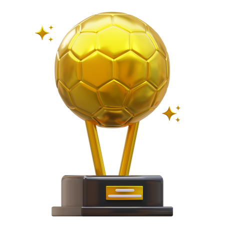 Football Trophy  3D Icon