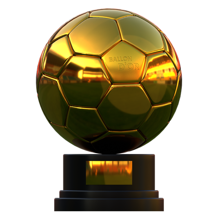 Football Trophy  3D Icon