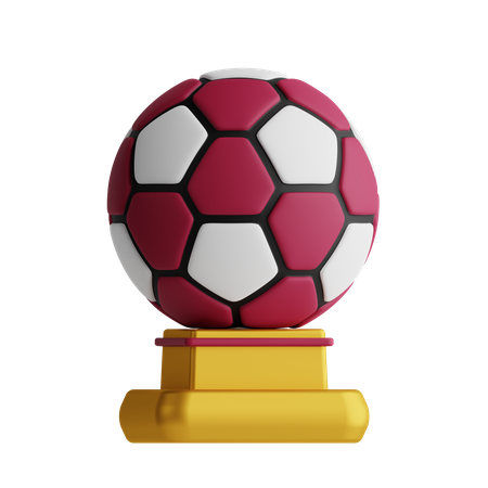 Football Trophy  3D Icon