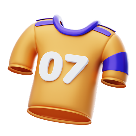 Football Uniform  3D Icon