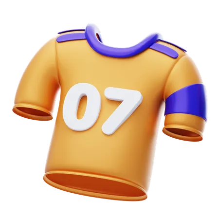 Football Uniform  3D Icon