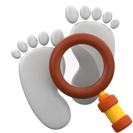 Footprint Investigation  3D Icon