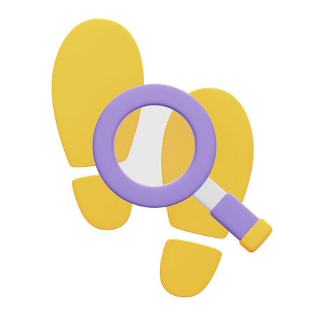 Footprint Investigation  3D Icon