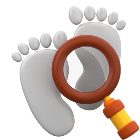 Footprint Investigation  3D Icon