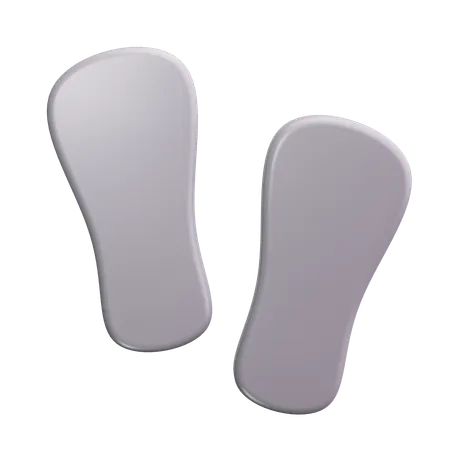 Footsteps  3D Icon