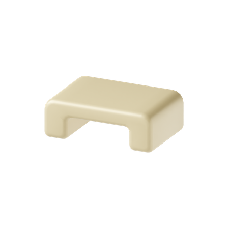 Footstool  3D Icon