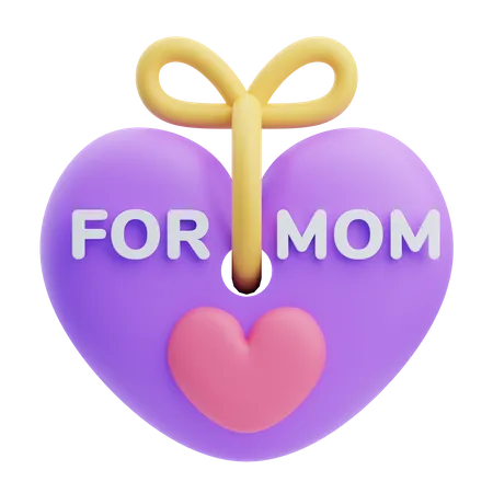 For Mom  3D Icon