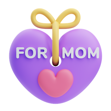 For Mom  3D Icon