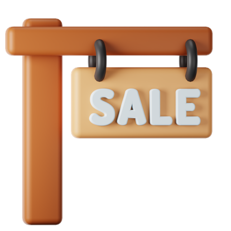 For Sale  3D Icon