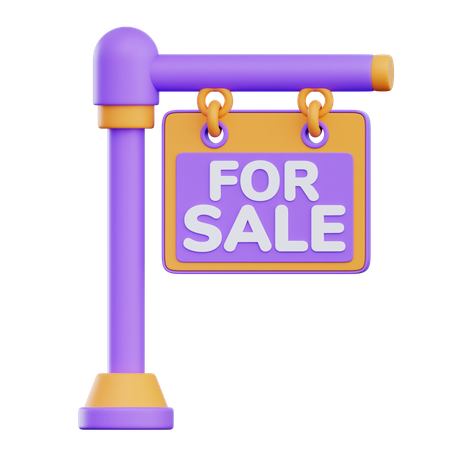 For Sale  3D Icon