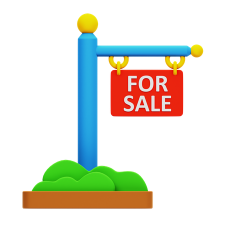 For Sale  3D Icon