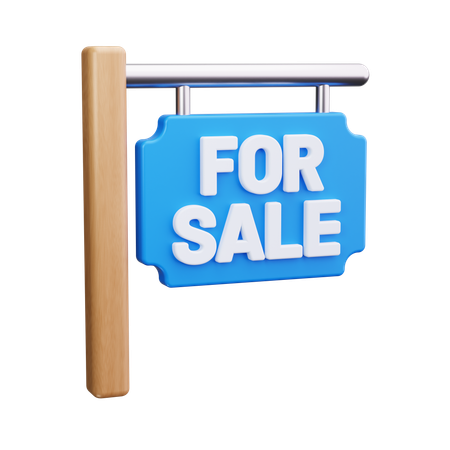 For sale  3D Icon