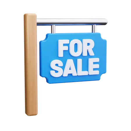 For Sale  3D Icon