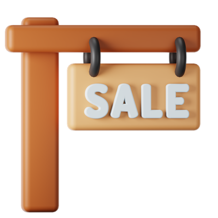 For Sale  3D Icon