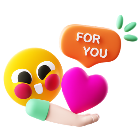 For You  3D Icon