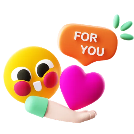 For You  3D Icon