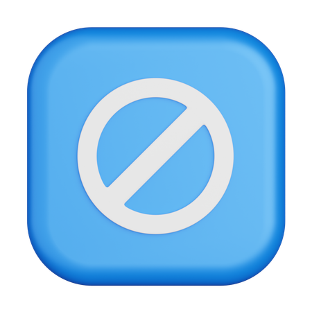 Forbidden  3D Icon