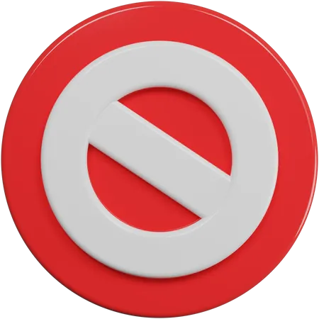 Forbidden  3D Icon