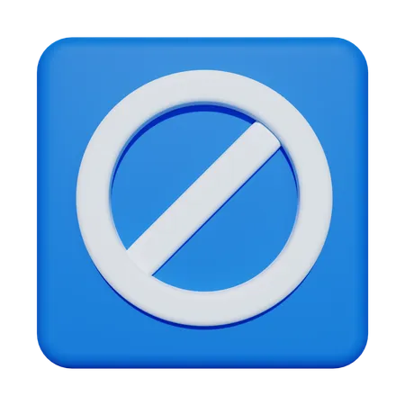 Forbidden  3D Icon