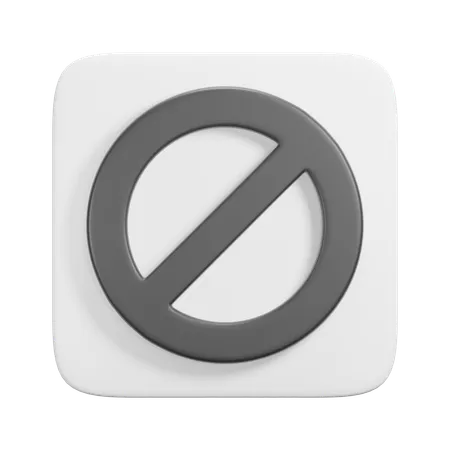 Forbidden  3D Icon