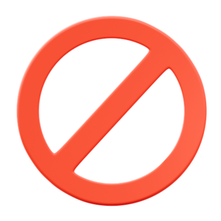 Forbidden  3D Icon