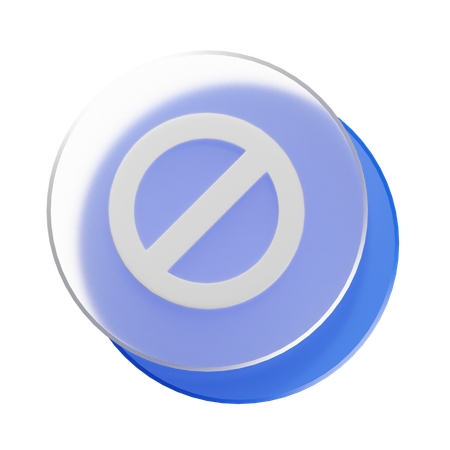 Forbidden  3D Icon