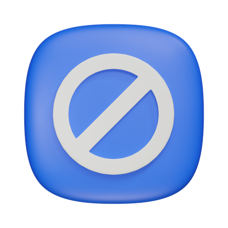 Forbidden  3D Icon