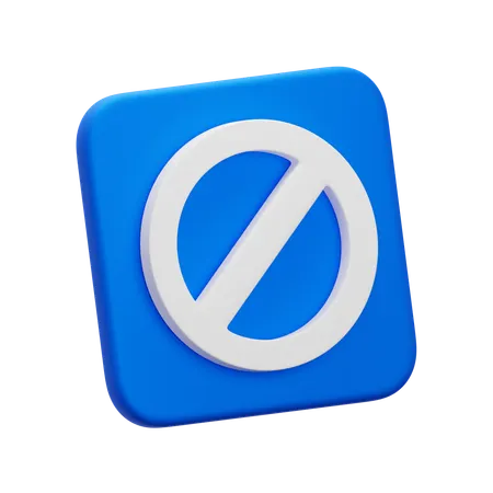 Forbidden  3D Icon