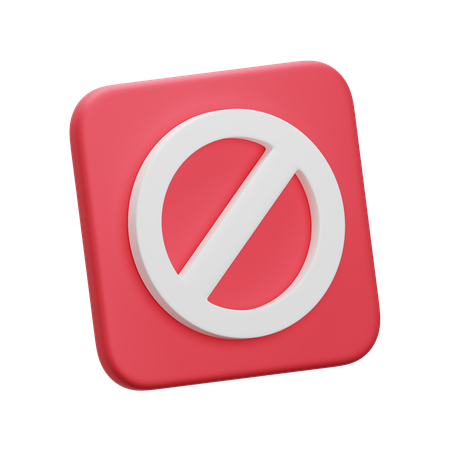 Forbidden  3D Icon