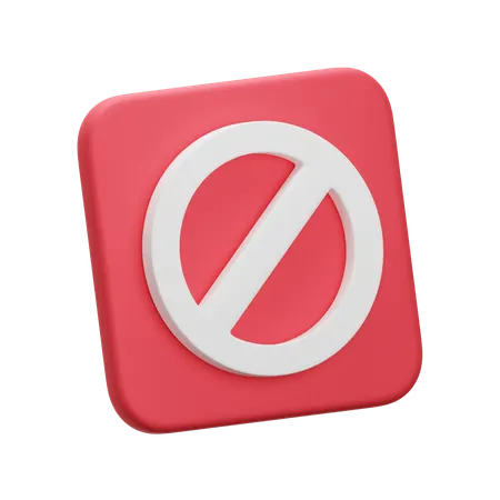 Forbidden  3D Icon