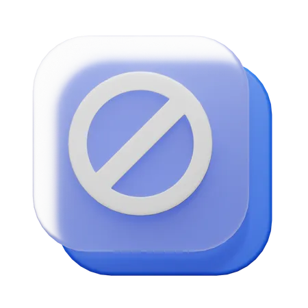 Forbidden  3D Icon