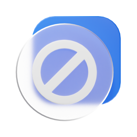 Forbidden  3D Icon