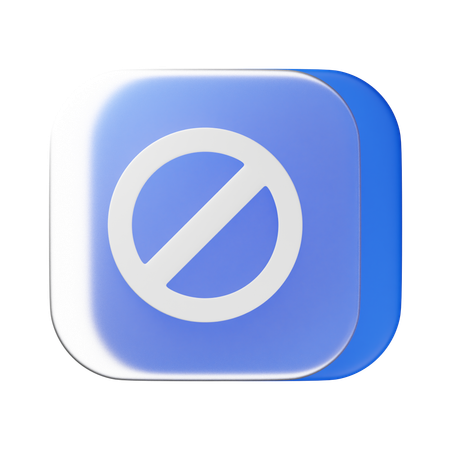 Forbidden  3D Icon